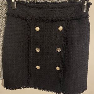 Zara skirt with jeweled details
